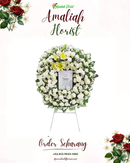 Krans Bunga Duka Warungasem